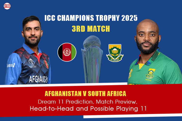 G11-Fantasy Cricket Prediction for Today's Match