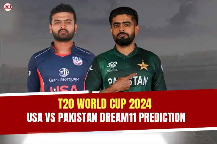 ICC T20 World Cup 2024 USA vs PAK Dream11 Prediction